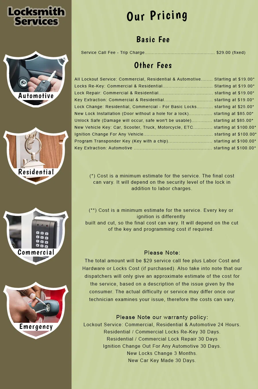 Nashville Star Locksmith Nashville, TN 615-486-3132